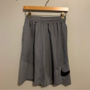 Nike Dry-Fit Grey Youth Boys Basketball Shorts